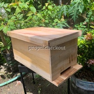 Honey Bee Box Apis Carena Bee Box Honey Bee Farm Nest Box Bird Nestbox Reptile Terrarium Wood Bee Hi