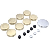 Brass Freeze Plug Kit MPE-100BR Comptible for SBC Small Block Chevy 283 305 307 327 350 383