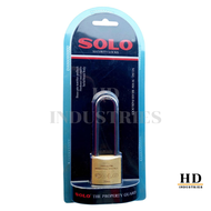 กุญแจ SOLO ระบบสปริง กุญแจทองเหลืองแท้ ไม่เป็นสนิม