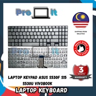 Laptop Keypad Asus S530F S15 S530U Vivobook