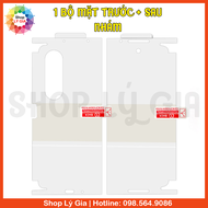 Miếng dán PPF full viền trong/nhám Galaxy Z Fold 5/ Fold 4 (tặng kèm gạt vải)