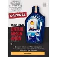 MESIN (COD) Shell advance ax7 machine oil 1L/0.8L