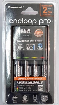 ชุดชาร์จ Panasonic Eneloop Pro 4 ก้อน ประกัน 1 ปี