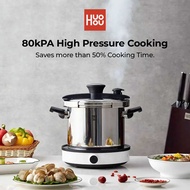 Huohou Panci Presto Stainless Steel 304 Pressure Cooker 80kPa
