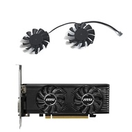 Computer graphics card fan For MSI GeForce GTX 1650 4GB LP OC Graphics Card Repla HA5510H12F-Z 2pin 