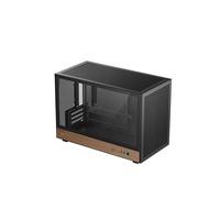 DEEPCOOL CH260 WOOD Micro ATX Case - Black & White
