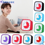 JONY1EC Classroom Timer, Silent ABS Visual Timer, Modern 60 Minute Study Tool Time Management Countd