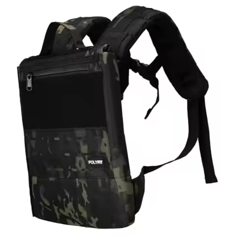 Rucking Backpack 2.0 - Weighted Ruck Pack for Weight Plates - Patent Pending Side-Loading Rucksack f