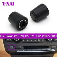 LHD RHD E70 E71 E72 Car Dashboard Multimedia CD Player Radio Audio Volume Rotary Switch Button Knob 