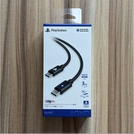 HORI PlayStation USB-C 3m 編織充電線 for PS5 Slim Pro DualSense / Edge 手制