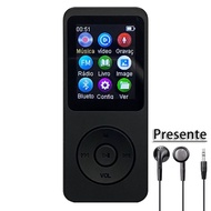 Bluetooth 5.0 MP3 Player with HIFI Sports Speaker FM Radio Voice E-book Reader Free Headphones MP3 P