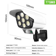 MATAHARI Solar CCTV Lights Solar Powered LED Solar Lamp Cool White sensor