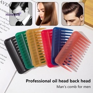honeybee1 Big Teeth Heat-resistant Large Wide Tooth Comb Detangling Hairdressing Comb Multicolor Fla