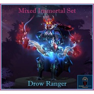 Dota 2 Drow Ranger Immortal Set