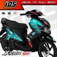 Terbaru Decal Xeon GT 125 Full Body Stiker Xeon GT 125 Full Body Desain Petronas