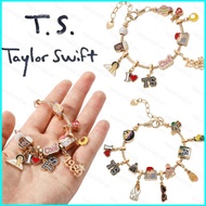 BY2 Taylor Swift music pendant DIY bracelet fashion accessories