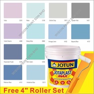 7L JOTUN JOTAPLAST MAX ( FREE 4" ROLLER SET ) Interior Acrylic Emulsion Paint for Wall & Ceiling / C