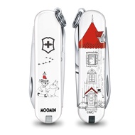 1380 VICTORINOX Classic SD Moomin Multi-Function Knife, Perfect for Outdoor, Camping, and Emergency 