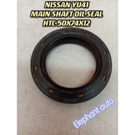 NISSAN YU41 MAIN SHAFT OIL SEAL HTC 50X74X12