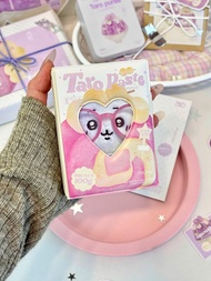Holder Collect Book "Taro Paste" - Collect Book 1 Ô Sheet PVC Có Nút Bấm Đựng Card Idol Card Anime T