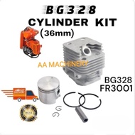 Block Mesin Rumput BG328 Cylinder Block Kit Assy 36mm Stihl FR3001 BG328