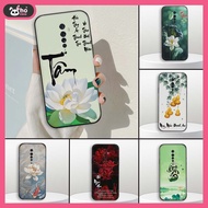 Oppo Reno / Reno2 F 2F / K3 case with calligraphy image of peace, parents, meaning