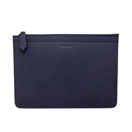 KAUFMANN CLUTCH  LEATHER BAG-BLUE KF20-KM2224