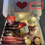Surprise Gift Box Birthday Fairy Light Chocolate Bear Mini Baby’s Breath Bouquet Love Graduation Fri