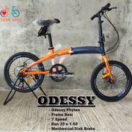 Sepeda Lipat 20" Phyton by Odessy