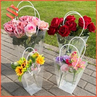 1pcs Bouquet Packaging Bag Transparent Bouquet Packaging Bag Decor Flower Gift Packaging Bag