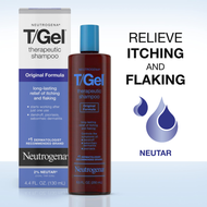 ￼Neutrogena 露得清 T/Gel 250ml 洗髮精 頭皮屑 頭皮癢 皮脂平衡 兩瓶