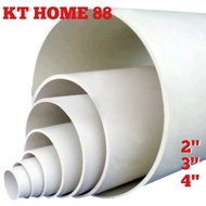 WWW UPVC White Pipe for water plumbing 2" to 4"
