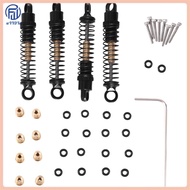 4Pcs 40Mm Metal Oil Damper for Axial SCX24 C10 JLU 1/24 RC Crawler Car Upgrades