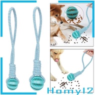 [HOMYL2] Rope and Toy Dog Toy Dog Tough Rope Toy Indoor Outdoor Tug of War Toy Rubber Ball for Small Medium Dog Training