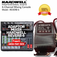 HARDELL REVERB 6 AUDIO MIXER POWER SUPPLY ADAPTOR HARDWELL REVERB6 RIVERB 6 AUDIO MIXER