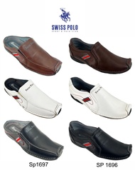 SWISS POLO SP1696/SP1697 Original Slip-On Men's Loafers Casual Shoes/Kasut Asli Swiss Polo Lelaki