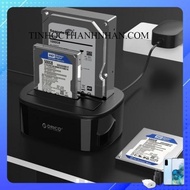 Orico 6228US3-C-BK, Offclone USB 3.0 black 2-bay 3.5/2.5 USB hard drive Dock, black