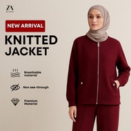 ZOE ARISAH Lilo Orina Half Zipper Blouse Baggy Sweatshirt Women Plus Size Turtle Neck Collar Blouse 