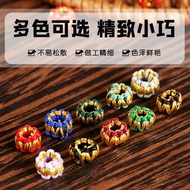 Hand Rope Flat Knot Coil Pineapple Knot diy Braided Bracelet Accessories Buckle Braided Red Rope Mat