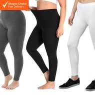 High-Waist Cotton Stretchable Leggings for Women – Comfortable Yoga Pants & Tight Fit