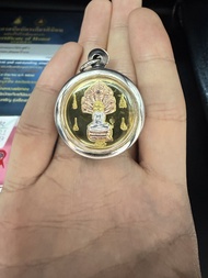 佛牌：龍婆龍耐 屈馬下灣寺 2548   前盼百間 後澤度金 3K 比賽第一（絕品稀有）