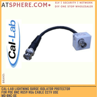 CAL-LAB Callab Cal Lab Lightning Surge Isolator Protector for BNC RG59 RG6 Cable CCTV use MD-BNC-0E 