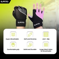 Fitto Lane Gym Fitness Gloves With Wristband Strap