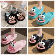 FRANCESCO PVC Platform Slippers - Thick Sole Indoor Fashion Slides