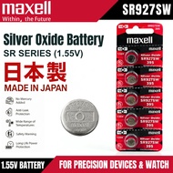 [GENUINE] Maxell Japan SR927SW Silver Oxide Watch Battery Jam
