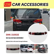 TOYOTA VELLFIRE ALPHARD ANH20 2008 - 2014 AH40 DESIGN LED TAILLAMP TAIL LAMP LIGHT LIGHTS LED