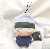 咒術迴戰_五條悟Q版腮紅娃娃毛公仔掛件吊飾鎖匙扣 (Jujutsu Kaisen/呪術廻戦/咒術回戰）