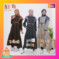 Gamis Remaja terbaru Nibras NT 076NIBRA'S TEEN NT 076Dress remaja