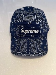 Supreme 變形蟲 寶藍 帽