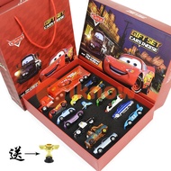 ฉันรู้รถยนต์ Story รถของเล่นโมเดลกล่องของขวัญชุด Lightning McQueen ของขวัญเด็ก
